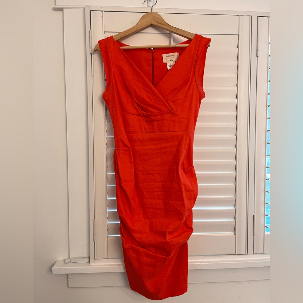 Nicole Miller Artelier ruched dress